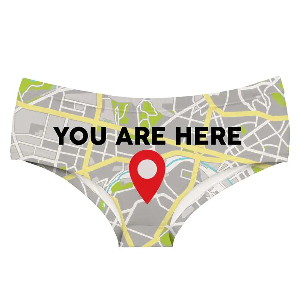 DeanFire Navigation Funny Print Super Soft Women Underwear